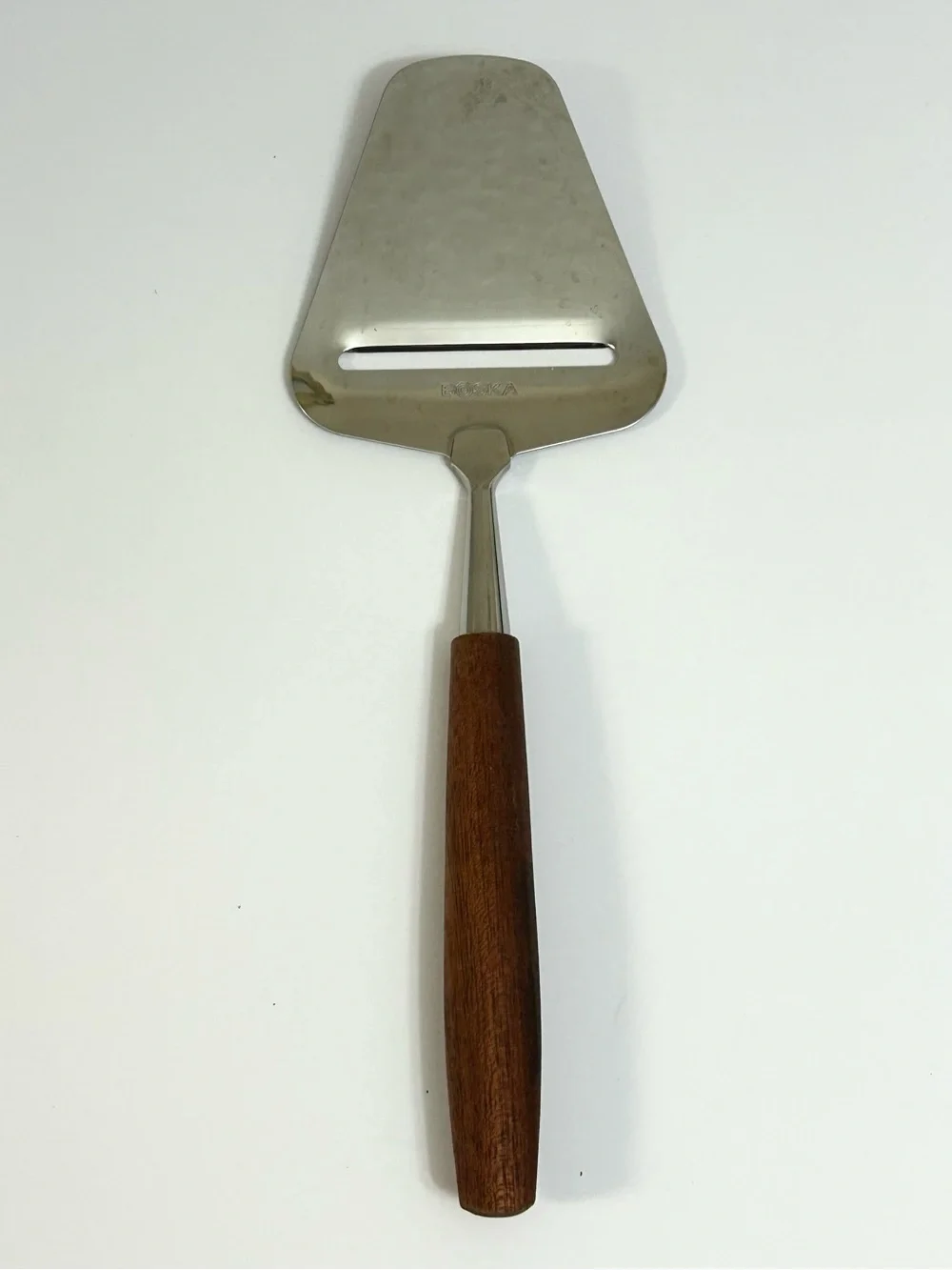 Boska Stainless Steel Cheese Slicer with Wood Handle